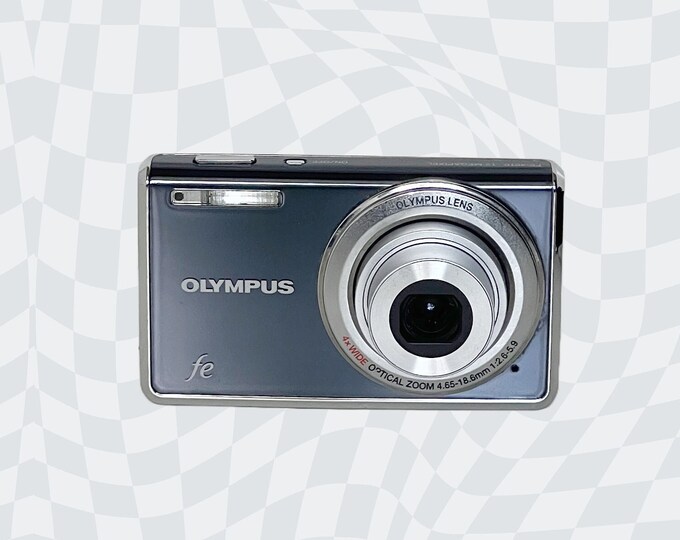 Olympus FE4010 FE4010 Powers on Working Vintage Y2K Digital Camera