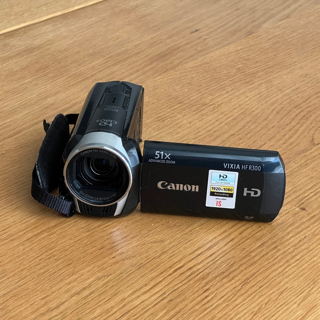 2012 Canon Vixia HF R300 Working Y2K Camcorder Video Digital Camera