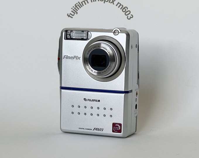 2002 RARE Fujifilm Finepix M603 Working Vintage Y2K Digital Camera