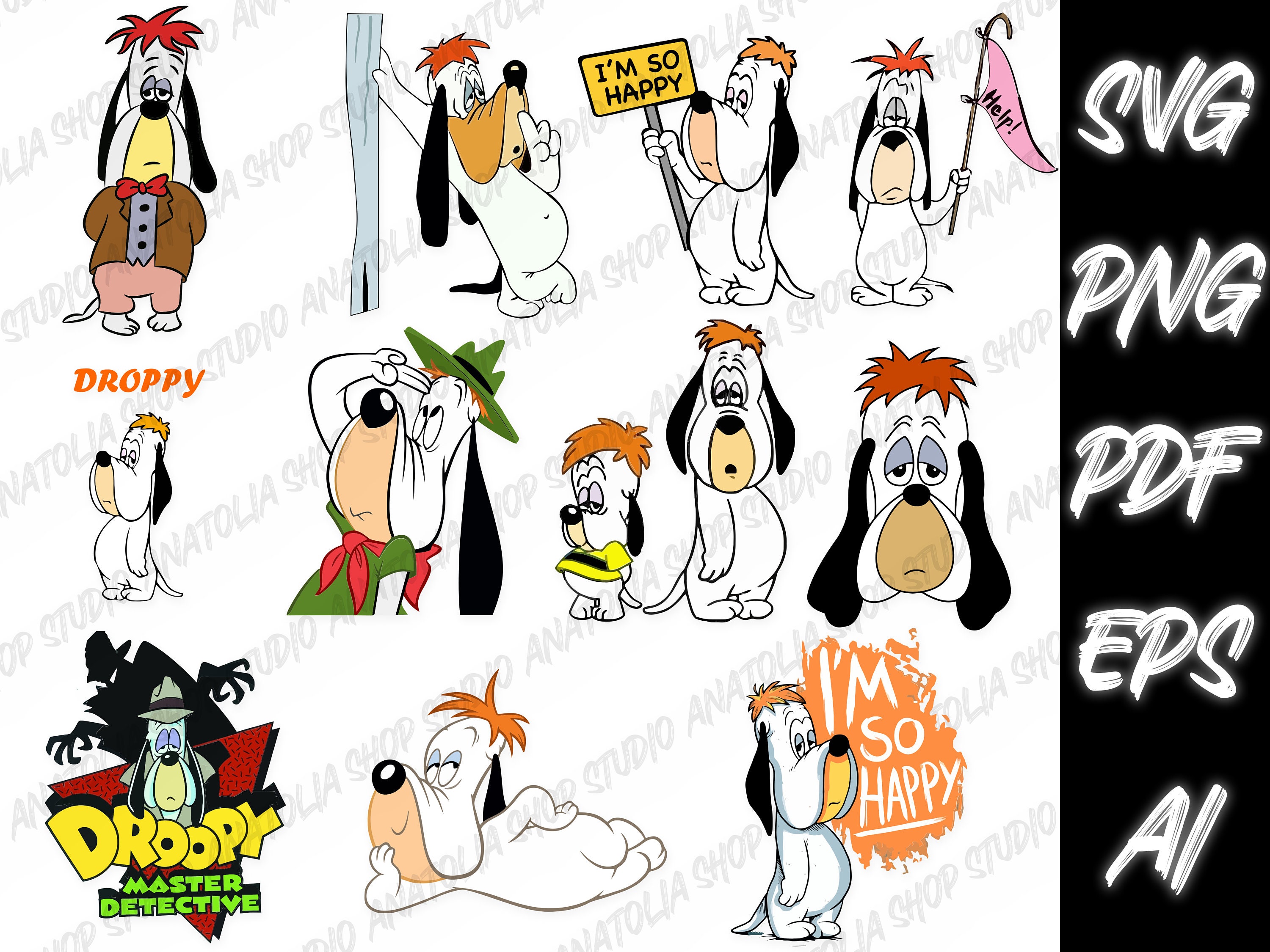 What Cartoon Is Droopy The Dog From