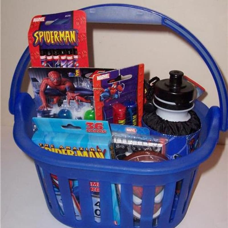 Spiderman Easter Basket - Etsy