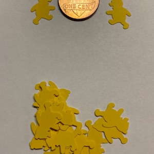 WINNIE the POOH 60 piezas Punzones troquelados Dispersión de mesa Cake Toppers Punzones de confeti Winnie the POOH Walking