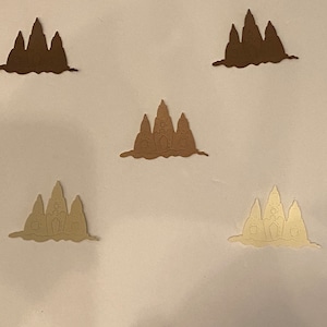 Sizzix Sandburg Die Cuts Kartenherstellung Cake Toppers Scrapbooking Verzierungen Pinnwände Geschenkkörbe Halloween Projekte