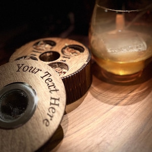 Cocktail Smoker Kit- Handcrafted | Includes Wood Chips | Smoked Whiskey Old Fashioned | Cocktail Smoker | Smoke Top Hat