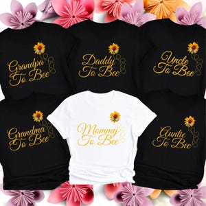 Mommy and Daddy to Bee Matching Shirts, Big Sister Big Brother to bee Tees, Family matching outfit, Gift for Mom, New Mom, Mother&#39;s Day Gift