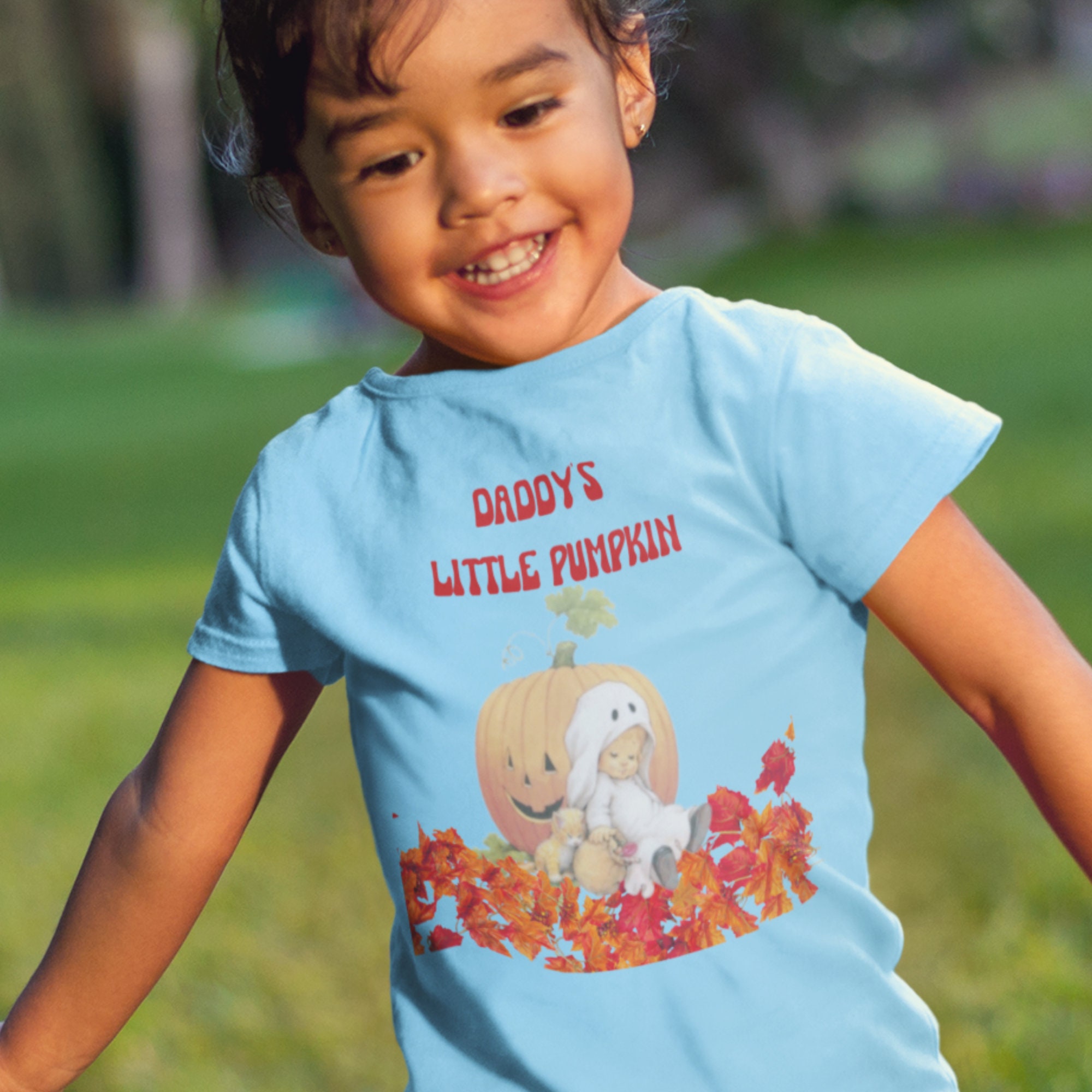 Discover Mommy & Daddy's Little Pumpkin, Kid Fall T-Shirt, Toddler Shirt, Youth Pumpkin Tee, Pumpkin Season Shirt,  Unisex Cute Thanksgiving  Shirt,