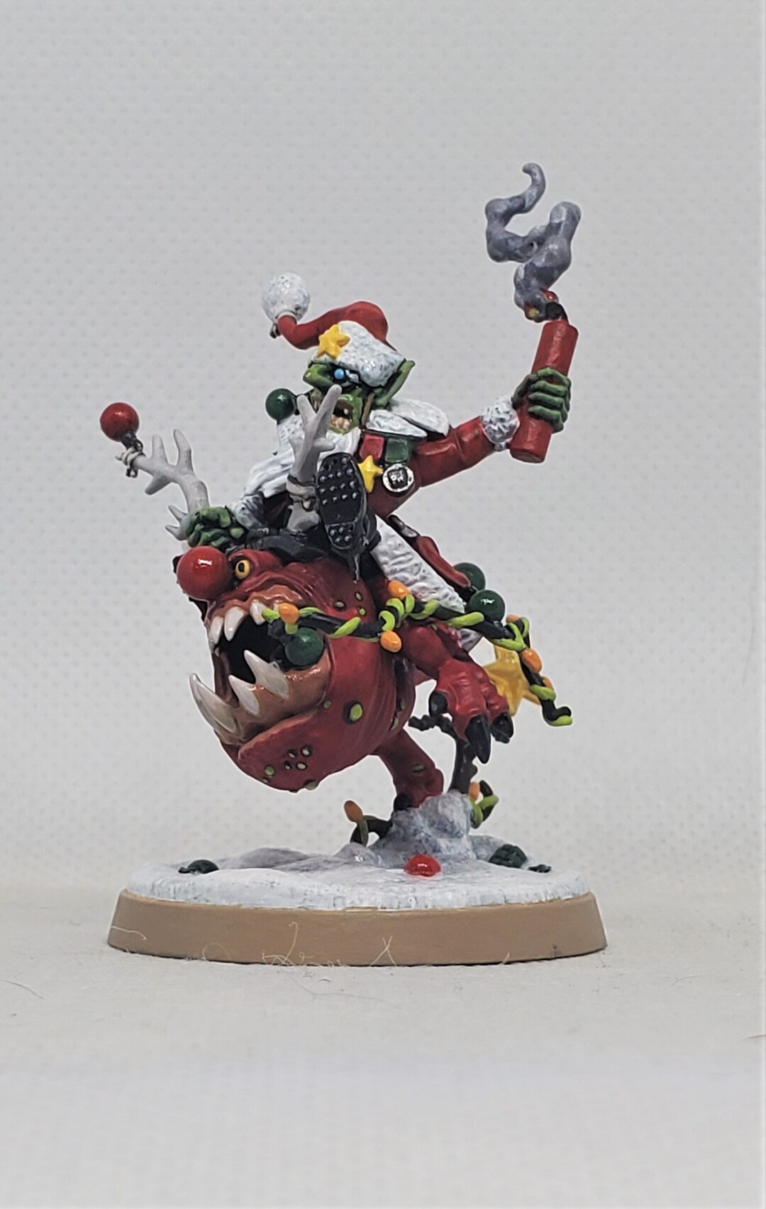 warhammer 40000 orks da red gobbo on bounca miniature warhammer 40000 orks da red gobbo on bounca miniature