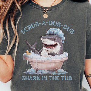 Shark Lover Shirt, Comfort Colors Shark TShirt, Gift for Shark Lover, Funny Shark Gift, Shark Tee, Weirdcore T-Shirt