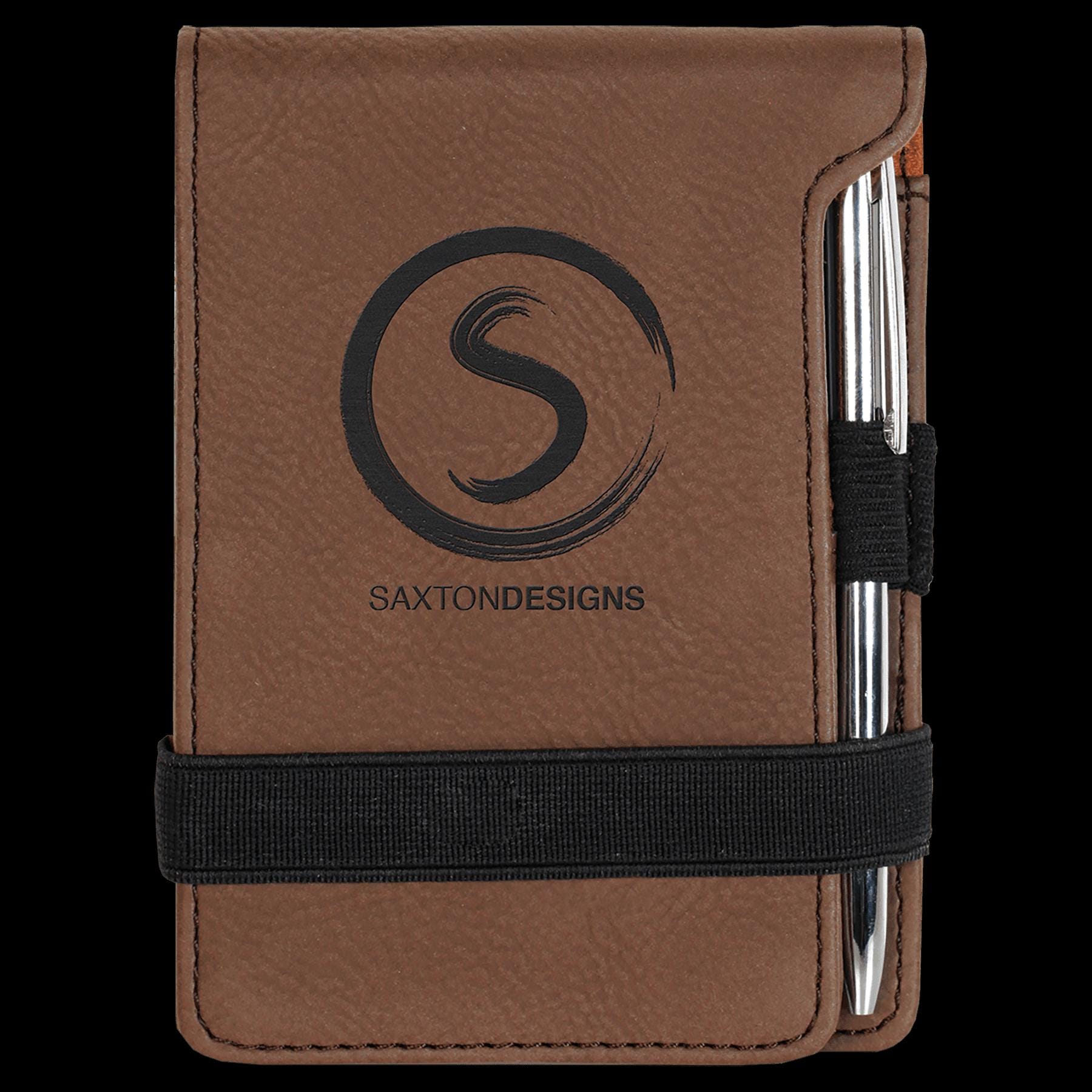 Leatherette Notepad 3 1/4