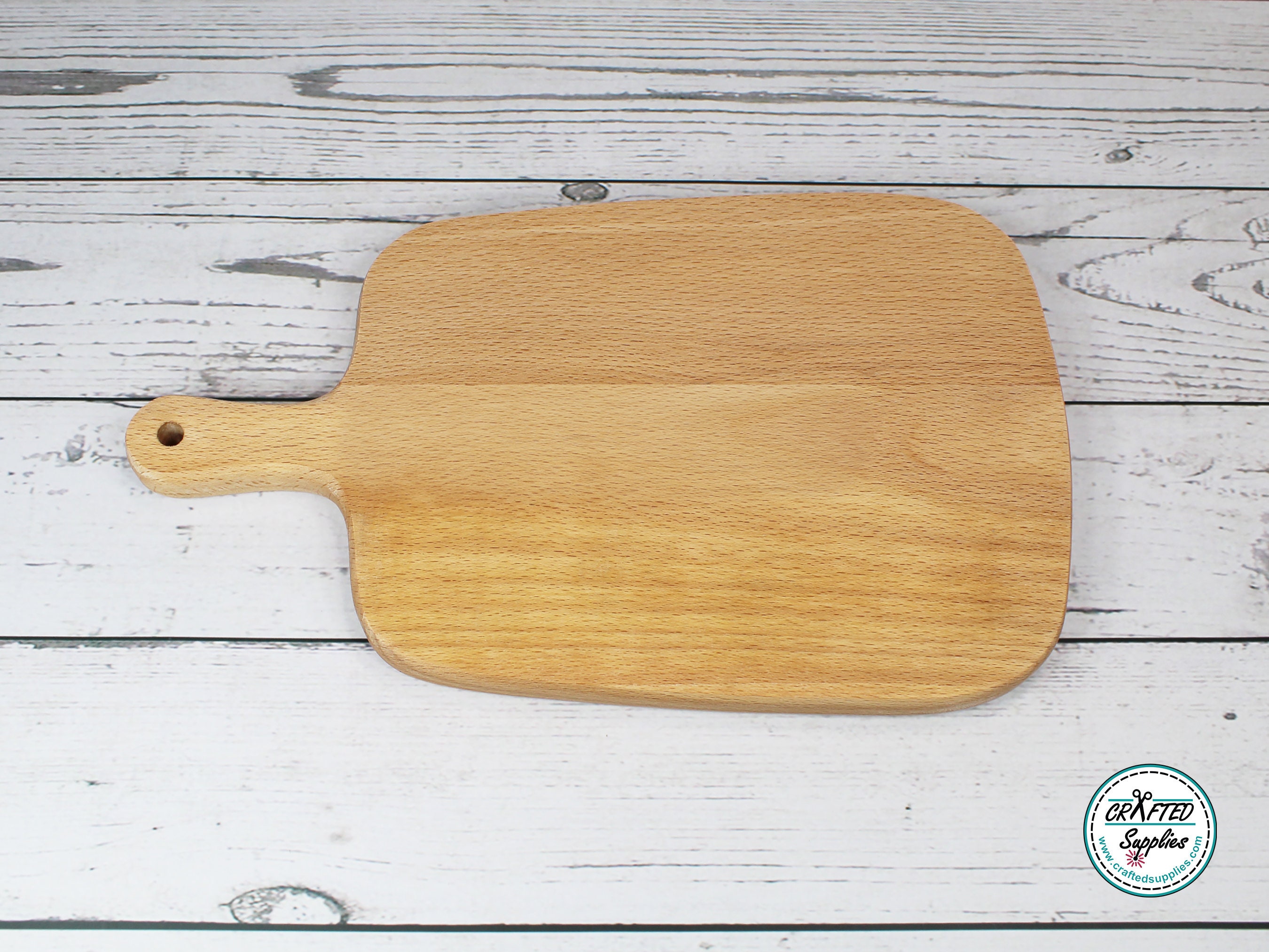 Il Cucinino cutting board with handle, beech wood 45x31 cm