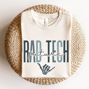 Future RAD Tech Shirt • RAD Tech Student Gifts • X-ray Tech In Progress Tee • Xray Technologist Loading • Radiology School Crewneck Tshirt