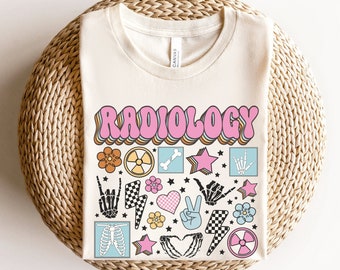 Retro Radiology Shirt • Radiology Gifts • RAD Tech Tshirt • X-ray Tech Tee • Radiologist Gift • CT MRI Tech Graduation • Radiology Nurse