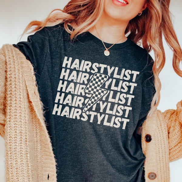 Retro Hairstylist Shirt • Hair Stylist Tshirt • Gifts for New Hair Stylists • Hairstylist Gift • Cosmetology School Tee • Graduation Gift