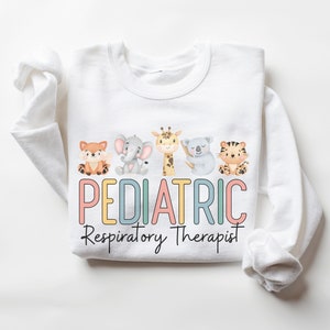 Pediatric Respiratory Therapist Sweatshirt • PEDS RT Sweater • Respiratory Therapist Gifts • Respiratory Therapy Graduation • RT Crewneck