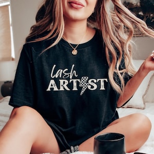 Lash Artist Gift Tshirt Eyelash Esthetician Present Lash Artist Gift Tshirt Eyelash Esthetician Present