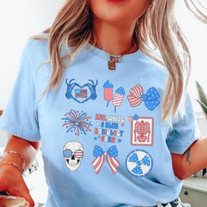 4th of July Radiology Department Shirt • Red, White & Blue Radiology Crew Work Tee • RAD Tech Tshirt • Xray Tech Gifts • X-ray Technologist