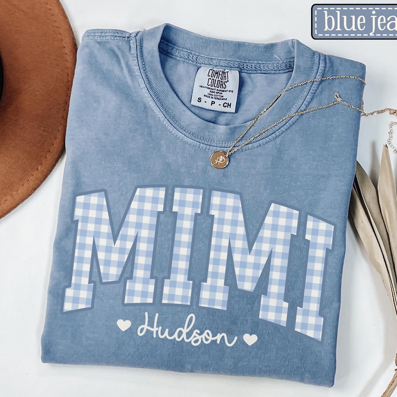 Custom Tee Gingham - Etsy