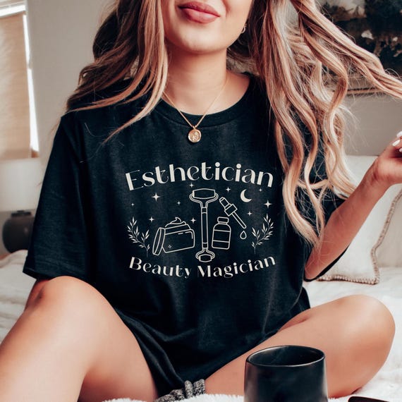 Womens Esthetician T-Shirt Cosmetic Makeup Gift Womens Esthetician T-Shirt Cosmetic Makeup Gift
