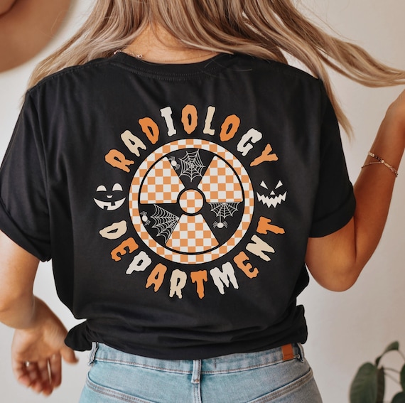 Radiology Department Halloween Shirt • Radiology Gifts • RAD Tech Fall Work Tshirt • X-ray Tech Gift • CT MRI Tech Tees • Ultrasound Tech