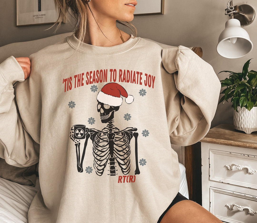 Radiology Christmas Sweatshirt RAD Tech Holiday Sweater Group Tis the
