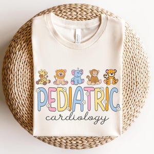 Pediatric Cardiology Stuffed Animal Shirt • PEDS Cardiac Nurse Work Tshirt • PEDS Cardiovascular Unit Tees • Pediatric Cardiac Nurse Gifts