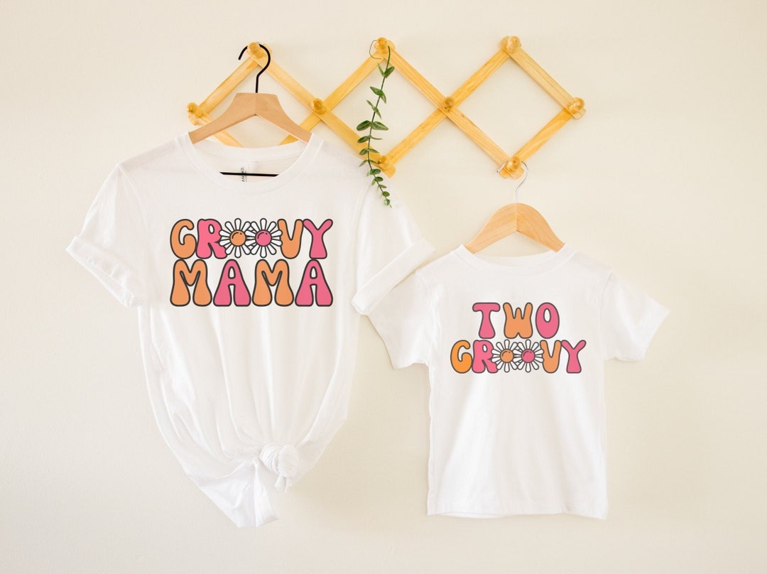Two Groovy Shirt 2 Groovy Toddler Tshirt Turning Two - Etsy