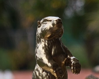 Groundhog Gold 3D Printed Figurine Miniature