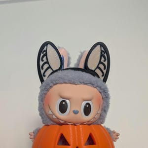 Labubu Bat Ears Halloween Costume Head Band Accessory Accessories Clothing