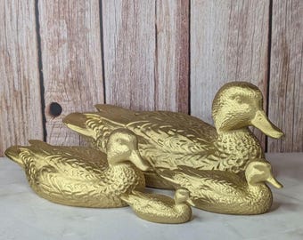 Duck Figurine Miniature Decor Decoration Cake Topper Unique Gift Mallard Ducks Ducky Ornament