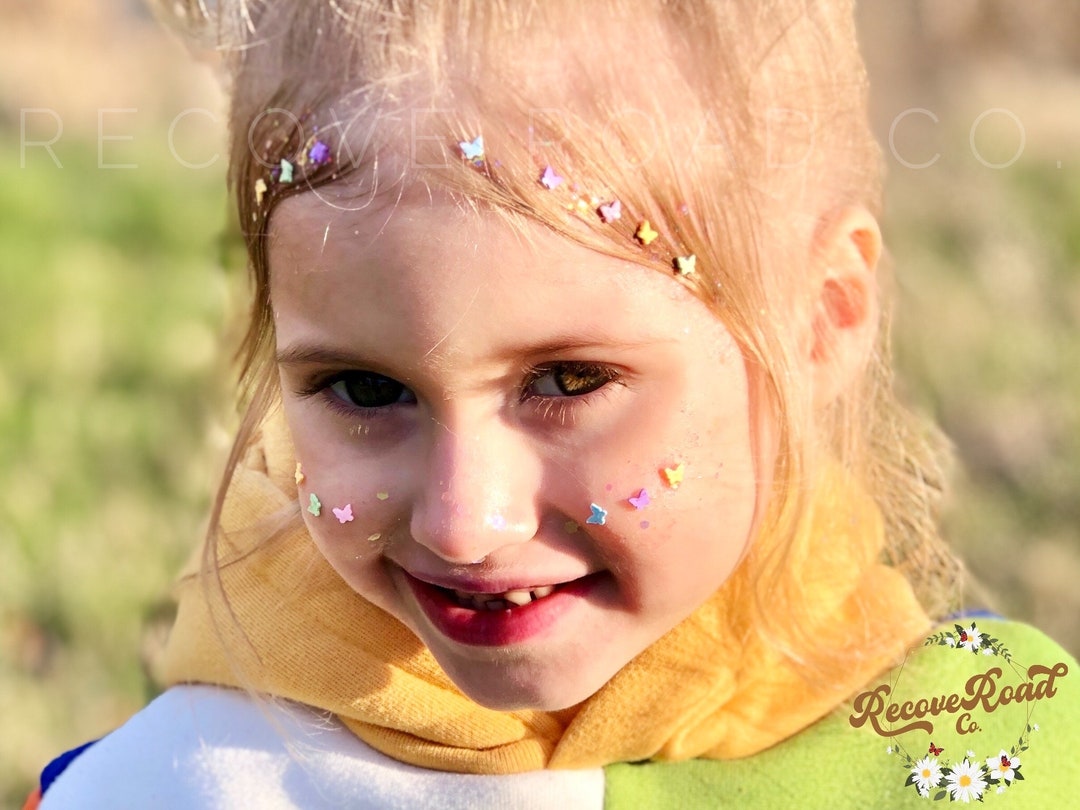 Butterfly Fly Away Hair and Body Glitter Gel Spring Glitter Etsy