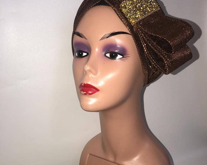 African Turban. Ready to wear Head covers for women