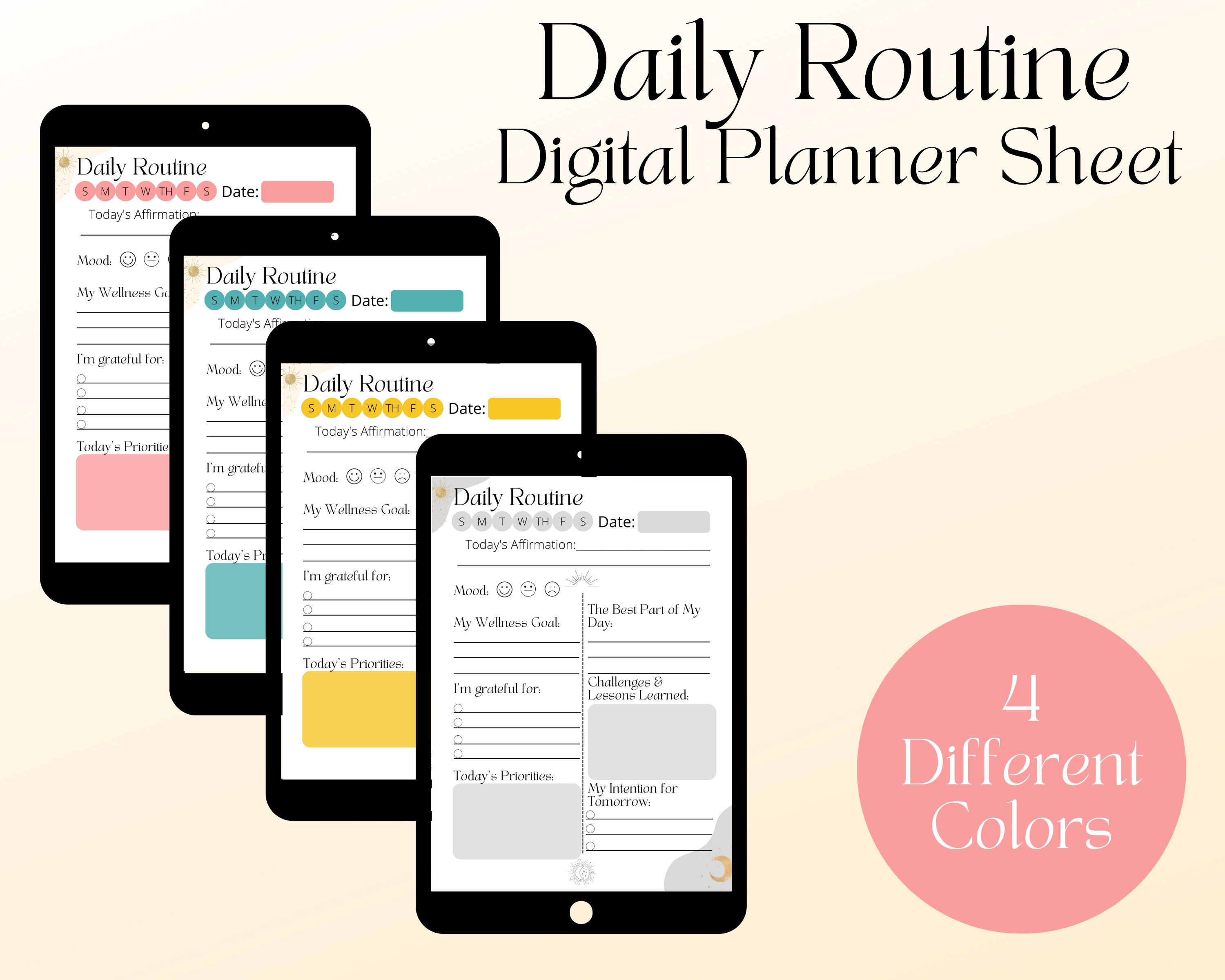 Daily Routine, Routine Planner, Routine Checklist, Routine Chart, Daily ...