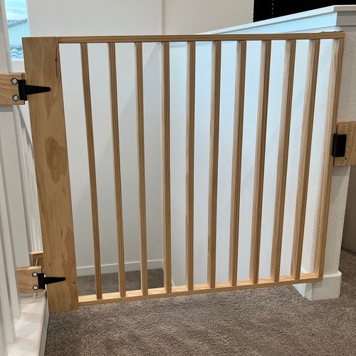 Custom Modern Safety Gate Stair Gate Pet Gate Baby Gate Etsy