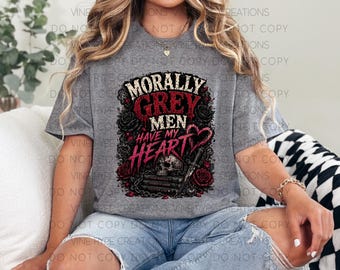 Moraliskt gråa män PNG | Mörk romantik gotisk BookTok-grafik (digital nedladdning)