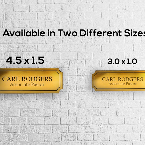 Multiple Name Plate Plaque Etsy