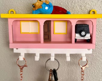 Casita Keyholder with toad concho (Puerto Rico and USA)