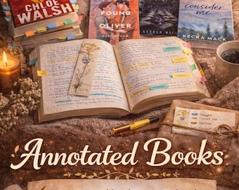Annotated Book with Reader Notes | Emotional, Funny, Intimate Reading Experience