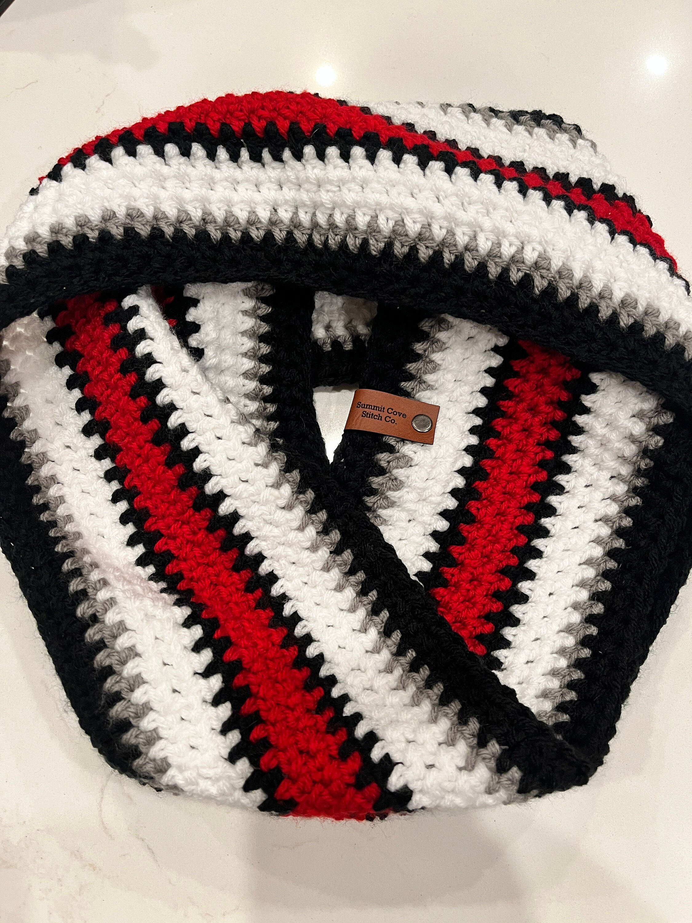 CUSTOM Crochet Team Pride Infinity Scarf