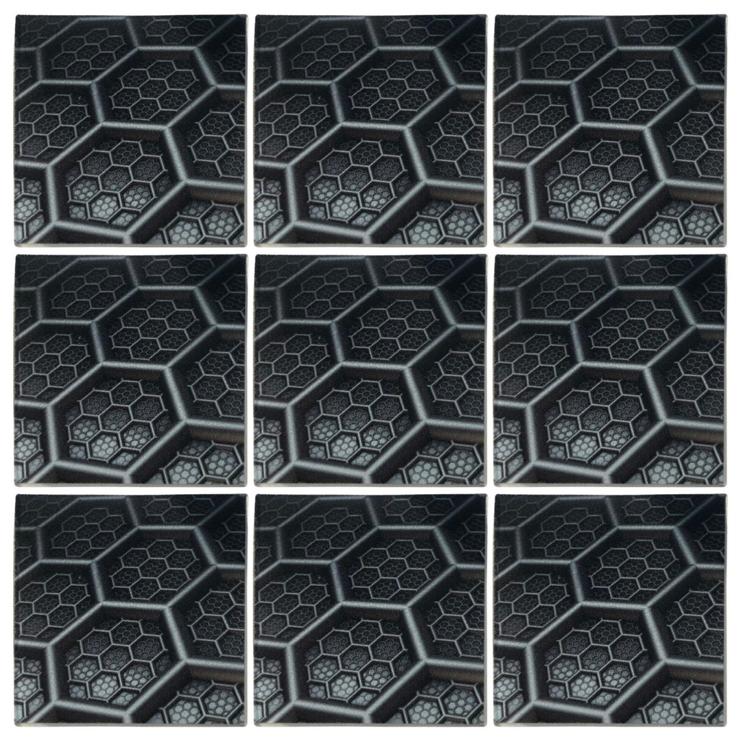 Center Peace Tile Mosaic Center Piece Original Tile Art Interior Design Ceramic Wall ...