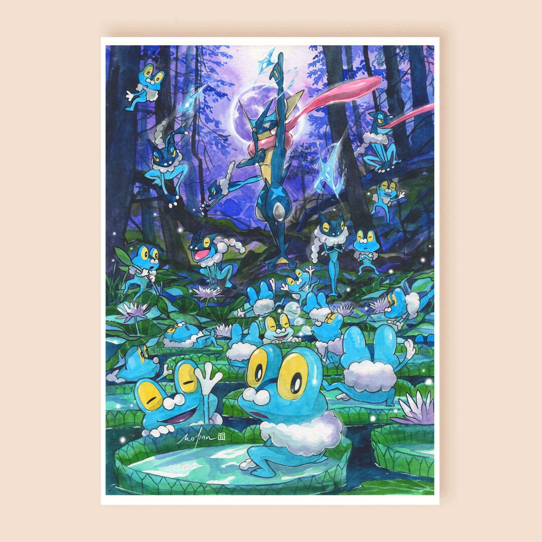 Froakie Community Day Etsy