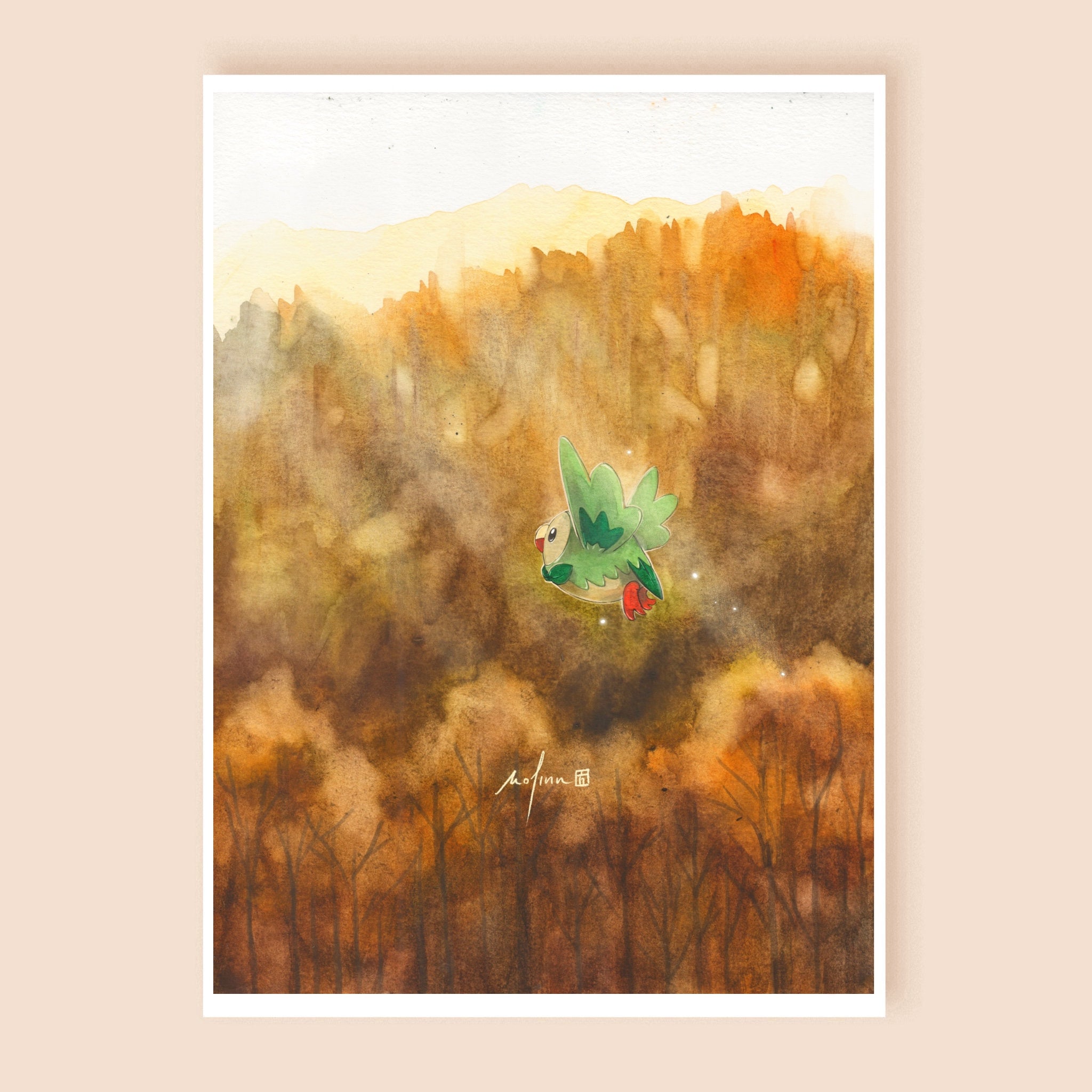 momorin絵画４点 MofinngramArt - Etsy