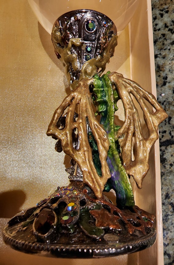 Kirks Folly Dragon Dreams Goblet - Etsy