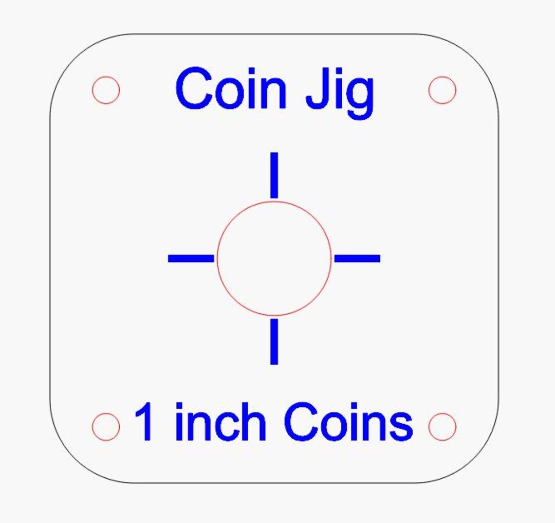 Coin Jig for 1 Inch Coins - Etsy