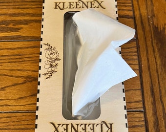 Kleenex Box Dispenser - 9 in.(228mm) x 4.8 in.(122mm) x 2.36 in.(60mm) - Digital Download Only