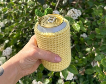 Lemon Can Coozie