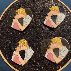 Banana Fish Ash Eiji Kissing Hearts
