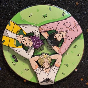 Banana Fish Trio Pin on Pin