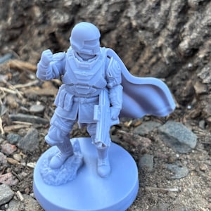 Helldivers 2 - 3,5-calowa miniatura - PlayStation - gry wideo - model - figurka - drukowana w 3D