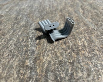 Mejora del escape del Losi LMT Mini: accesorio para coche RC impreso en 3D