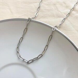 Stainless Steel Paperclip Chain